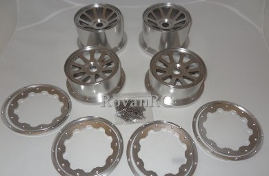 Rovan baja cnc rims