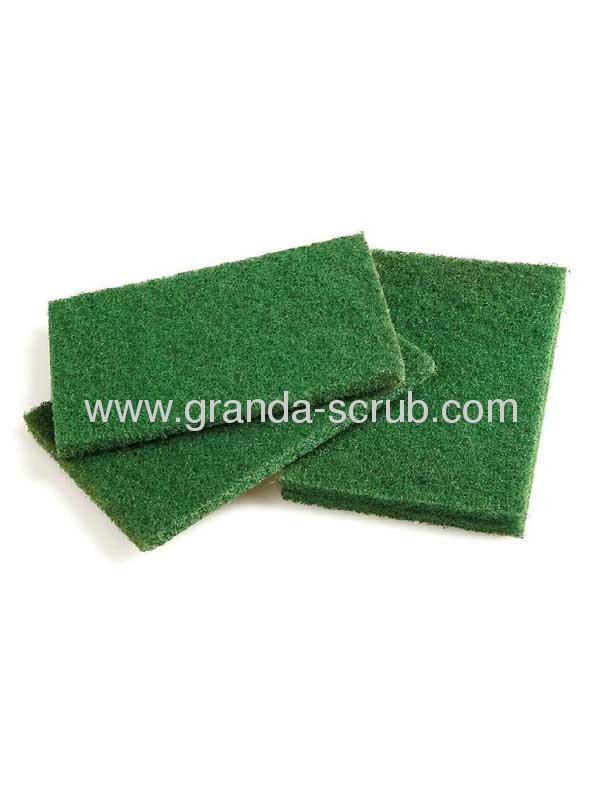 9-Pack General Purpose Green Heavy Duty Nylon Abrasive Scouring Pad 