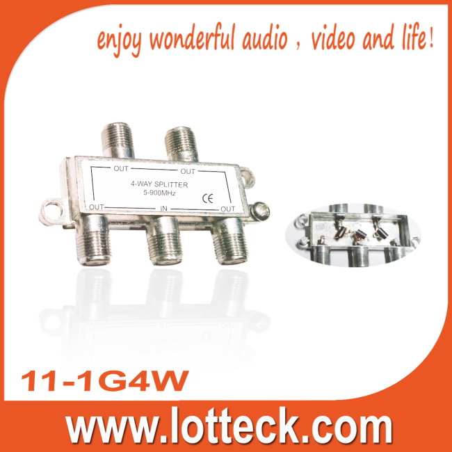 LOTTECK HIGH Quality 11-1G4W 4- WAY SPLITTER