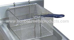 stainless steel kitchen wire mesh basket