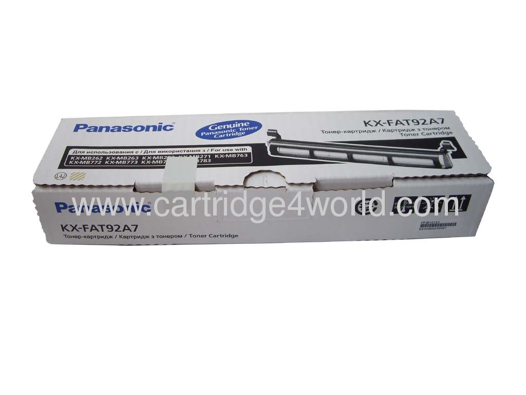 Hot Sell Black Laser Toner Catridge For Panasonic KX-FAT92A7 With High Quality