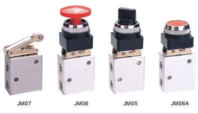 Pneumatic manual valve hand control valve flow control valve hand sliding valvemechanical valveSMC JM 06 07 08