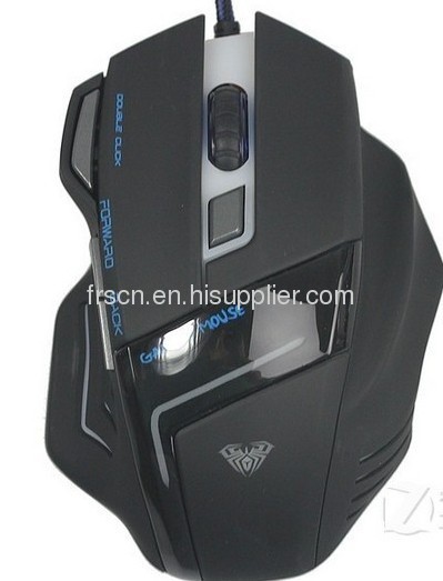 GM-901good quality Rubber key Big size wired gaming mouse