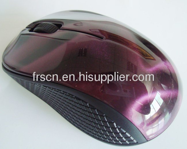 RF-420 2.4Ghz shining printing wireless driver usb optical mouse