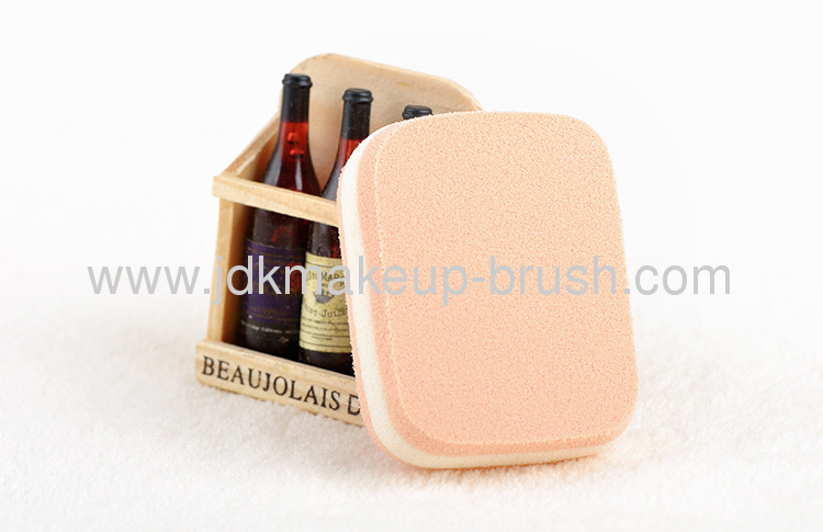 Eco-friendly Three layers Rectangle Cosmetic Sponge