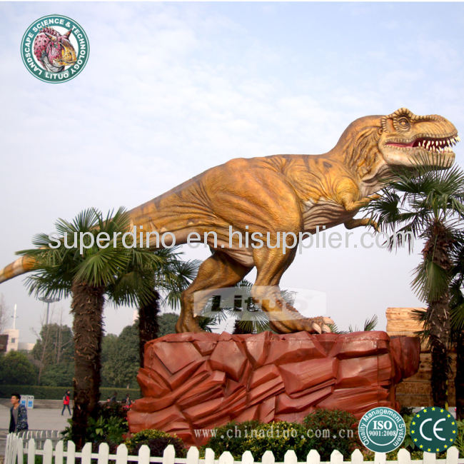 Park Life Size Animatronic Dinosaur T-rex 