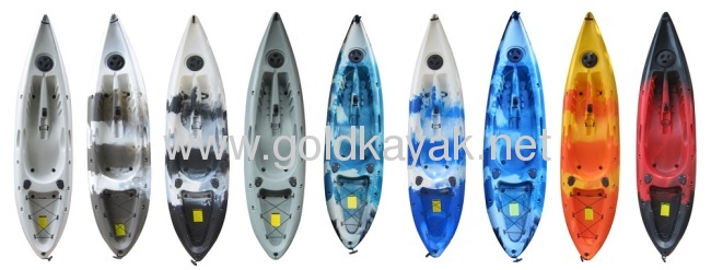 single sit on top kayak / fishing kayak/ one seat fishing kayak/ solo kayak