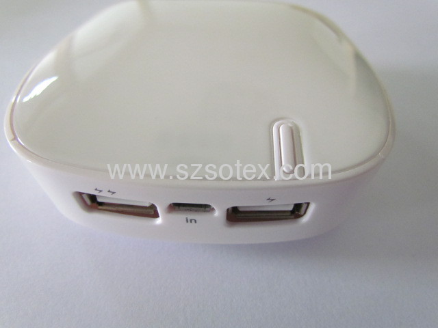 6000mAh Micro USB 2pin Portable Charger