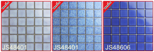 Blue color mozaik tile 45x45