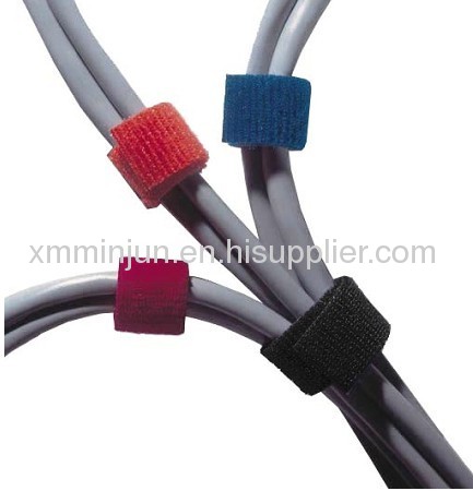 Hook and loop cable tie