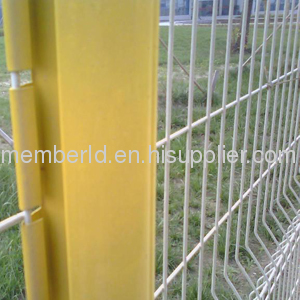 high quality plastic coated welded wire mesh panel