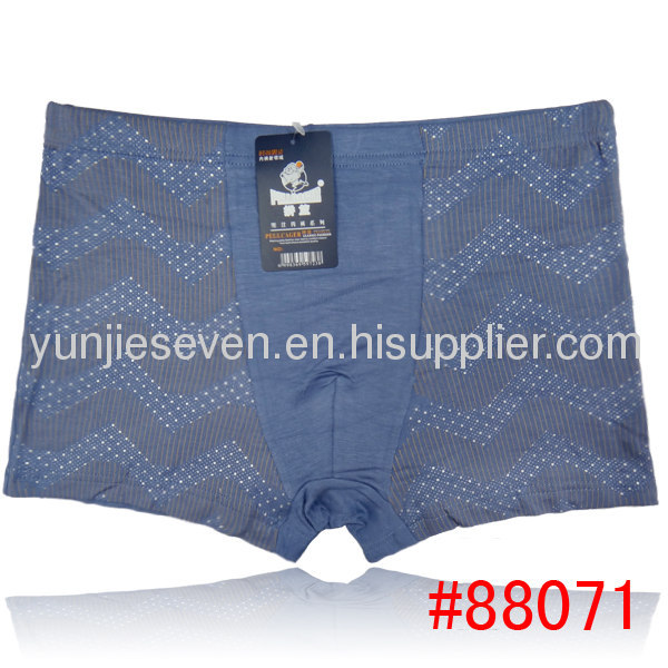 Modal Boxer Short For Man Boyshort Bamboo Fiber Panties Briefs Lingerie Lntiamtewear Underpants YunMengNi 88071