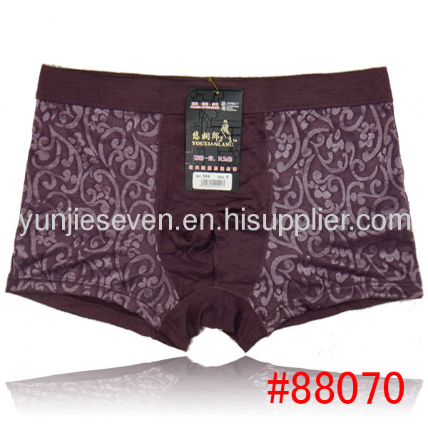 Boxer For Man Underwear Boyshort Bamboo Fiber Panties Briefs Lingerie Underpants Yunmengni 88070