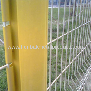 Welded wire mesh fence panels in 6 gauge, manufactor, ISO9001