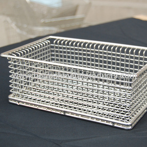 stainless steel wire mesh basket