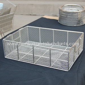 stainless steel wire mesh basket