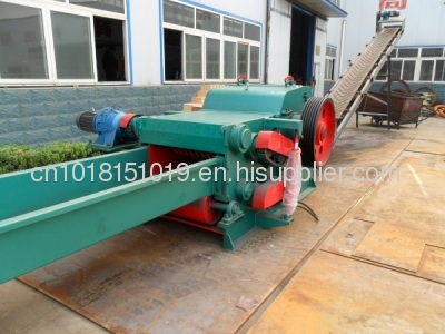 drum wood chipping machine