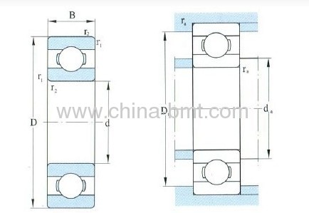 Hot High Precision Deep Groove Ball Bearing 6000