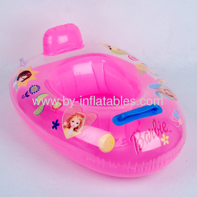 transparent inflatable kid swim seat