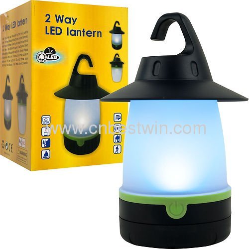 LED CAMPING LANTERN WITH HANGING HOOK