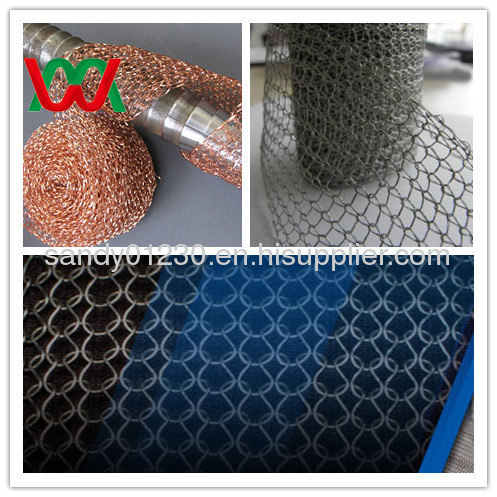 knitted wire mesh for EMI/FRI shielding