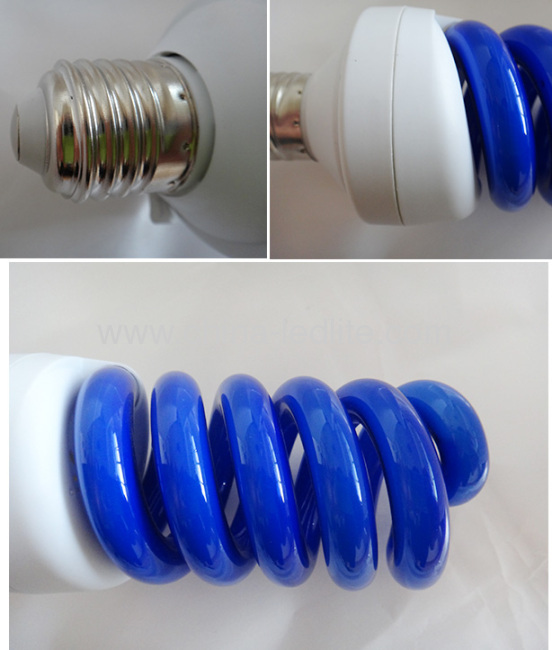 bule colour 30w CFL energy saving lamp