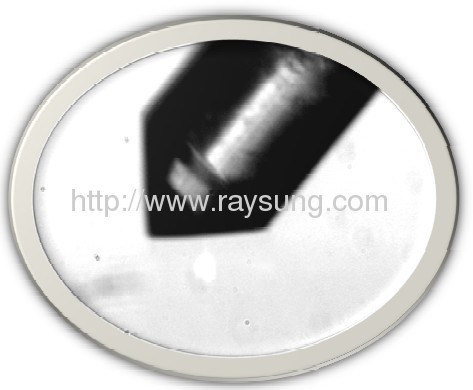 cone shaped lens fiber 