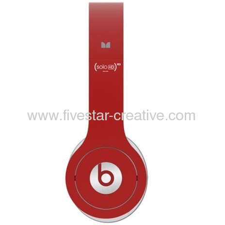 Beats Solo HD On-Ear High Definition Headphones Red