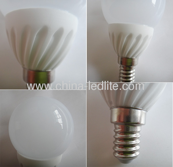 SMD 5630 Ceramic G45 LED Bulb 3W E27