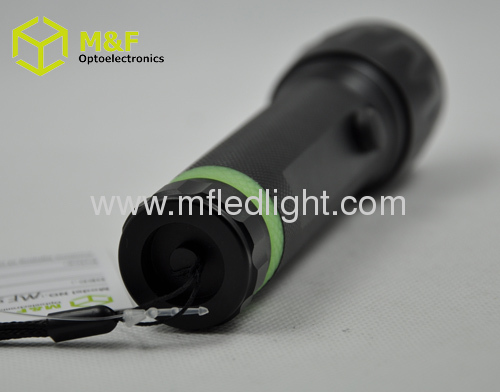 Aluminium 3w high power LED flashlight 