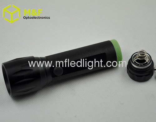 Aluminium 3w high power LED flashlight 