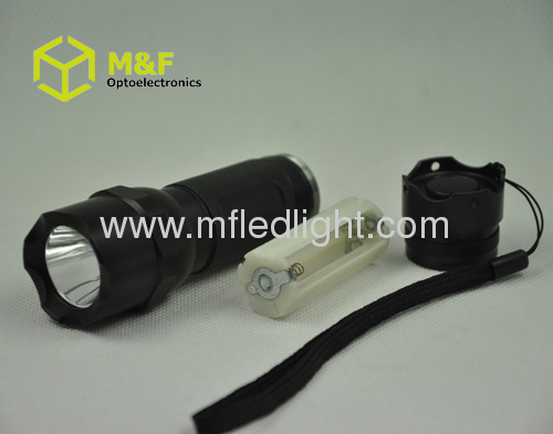 3-modes Aluminium1w/3w White LED high power flashlights torches