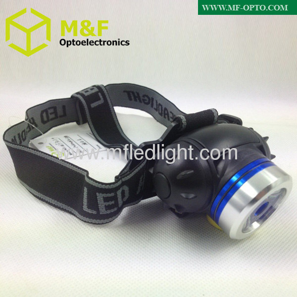 3modes portable cordless led cap light mining headlight