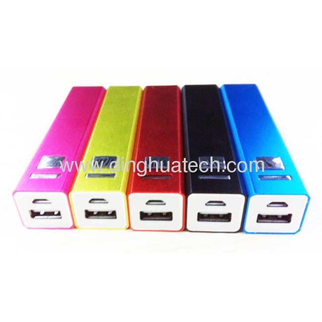 Colorful Mobile powersupply (button function)