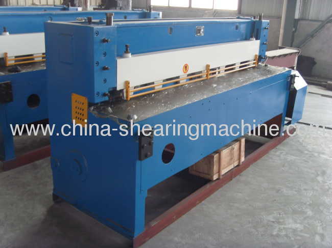 mechanical guillotine shearing machine