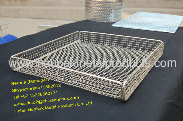 Stainless steel 304 Wire basket /wire tray/wire screen