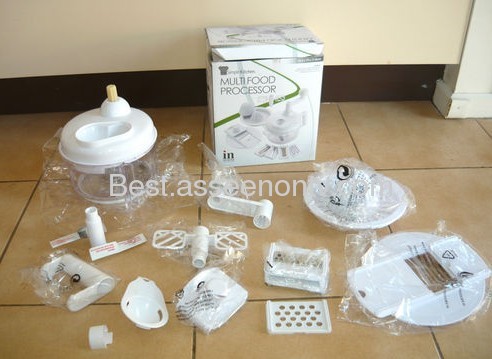 Multi-functional food processor Kithen food slicer as seen on