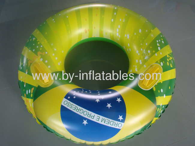 special pattern PVC inflatable adult swim ring