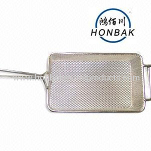 (Deep & Stainless Steel )Kitchen Fry Conlander/Wire Mesh Metal