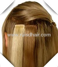 100%INDIAN GOOD QUALITY clip in hair extension VIRGIN REMY 