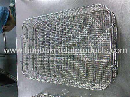 Disinfect basket/wire mesh basket