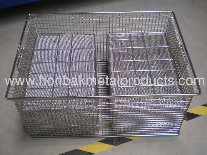 Stainless steel wire basket 