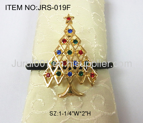Fashion hair ornament with colorful crystals and painting