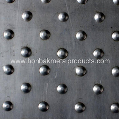 stainless steel safety tread for the floor of walkway