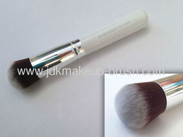 5 PCS WHITE SYNTHETIC HAIRFOUNDATION COSMETIC BRUSHES 