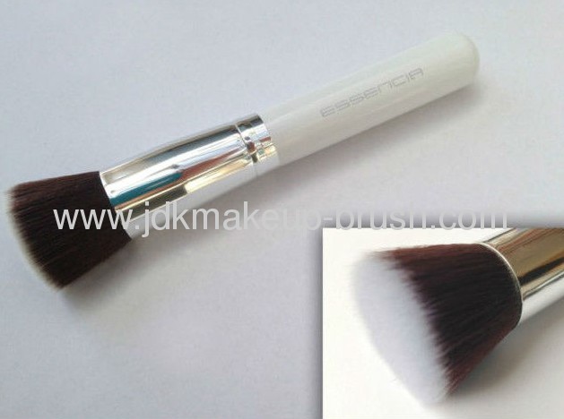 5 PCS WHITE SYNTHETIC HAIRFOUNDATION COSMETIC BRUSHES 