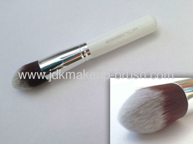 5 PCS WHITE SYNTHETIC HAIRFOUNDATION COSMETIC BRUSHES 