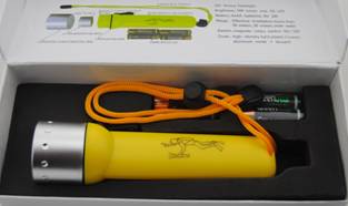 4*AAA Lumen Plastic Waterproof Flashlight