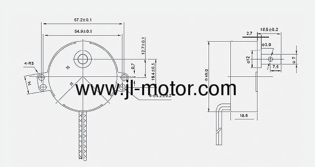 12v cwccw 220v DC stepping motor