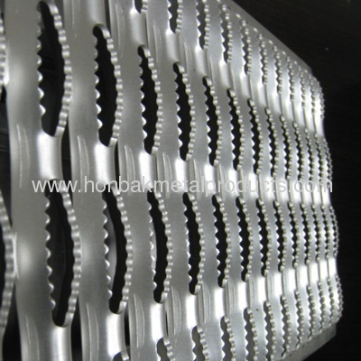 Anti-Skid Perforated Plate mesh with crocodilian mouth hole